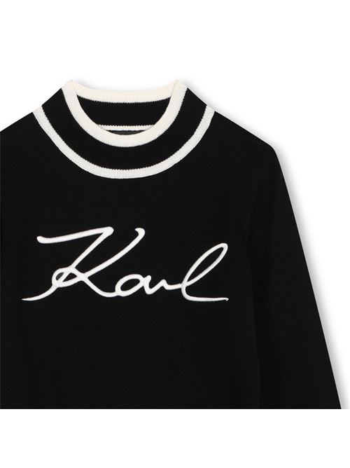 Maglia nera KARL LAGERFELD | Z30218NERO